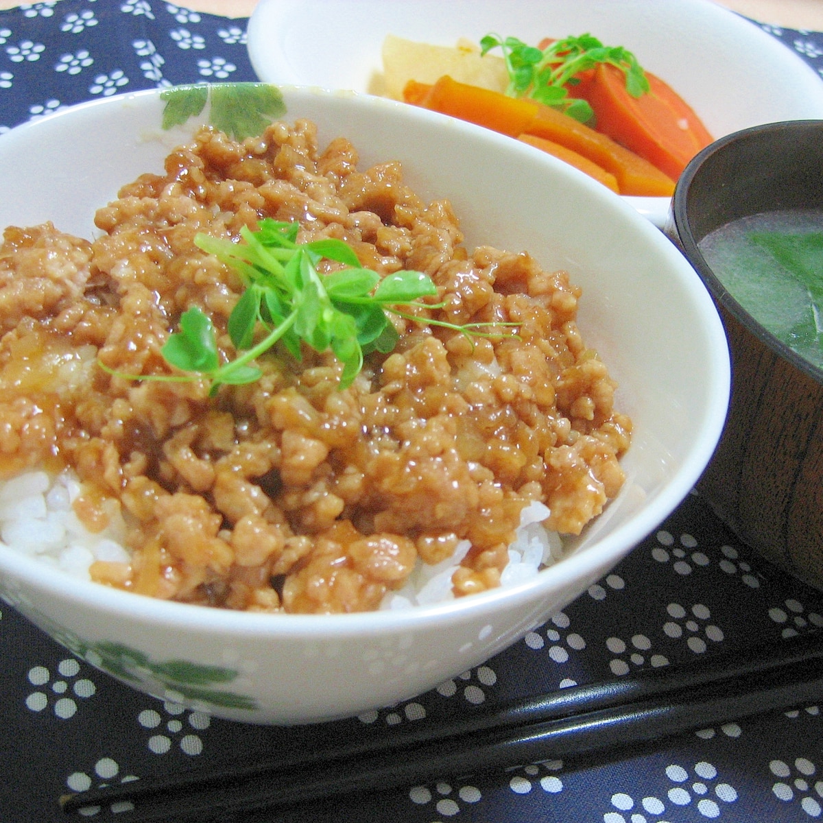 鶏ひき肉のあんかけ丼 レシピ 作り方 By Silly Puppy 楽天レシピ